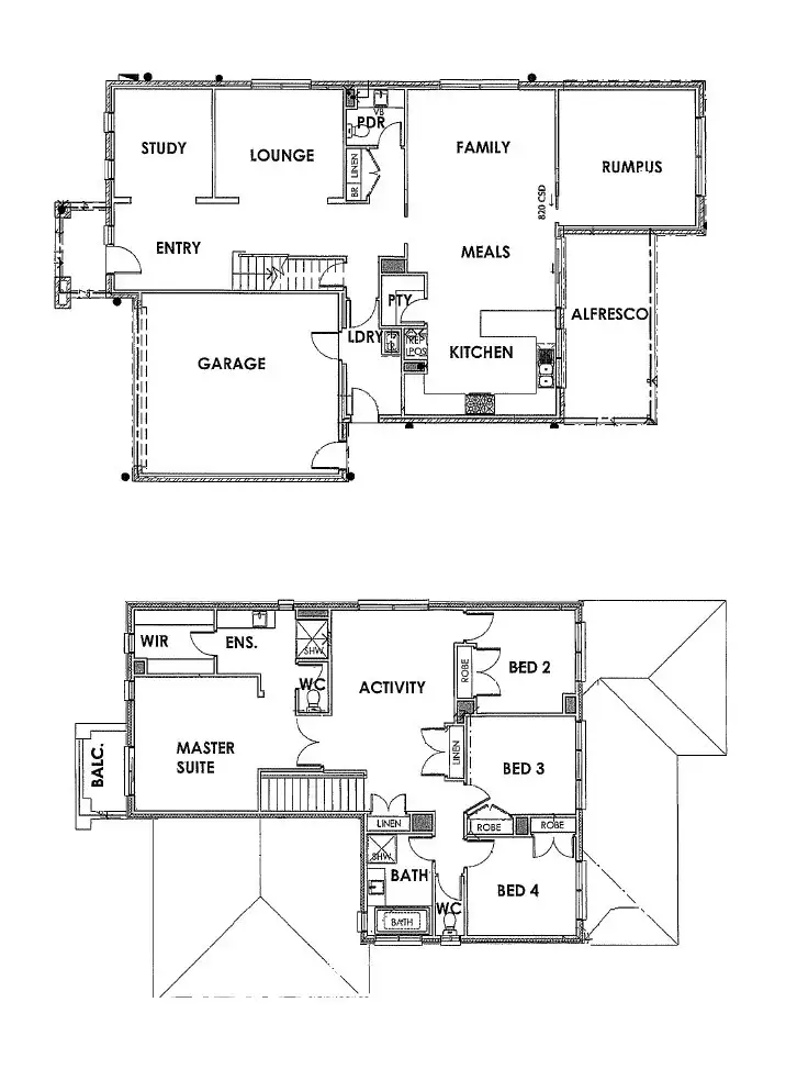 Floorplan of Homely house listing, 17 Coronat Drive, Williams Landing VIC 3027