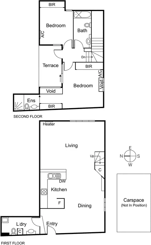 Floorplan of Homely apartment listing, 26/156 Rose Street, Fitzroy VIC 3065