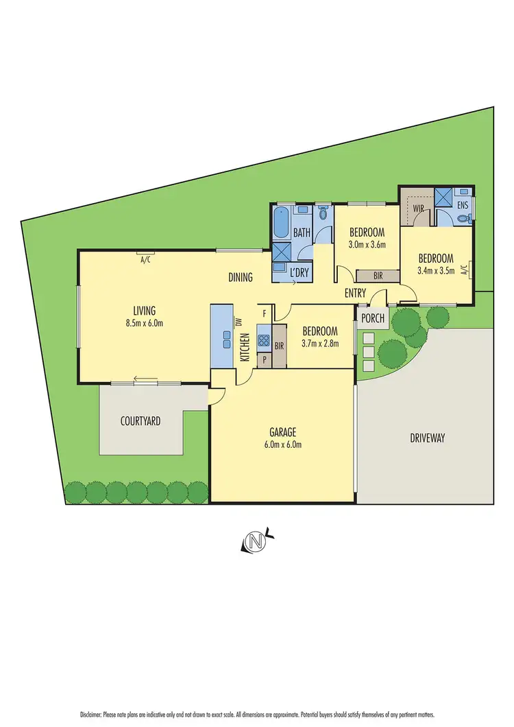 Floorplan of Homely townhouse listing, 3/1 Linthwaite Close, Highton VIC 3216