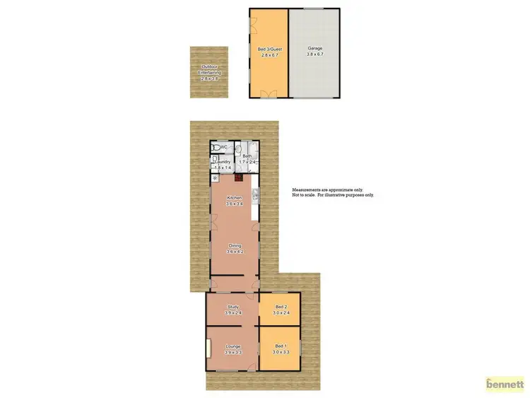 Floorplan of Homely house listing, 74 Lennox Street, Richmond NSW 2753