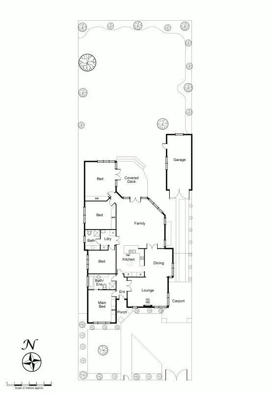 Floorplan of Homely house listing, 5 Fairbank Road, Bentleigh VIC 3204
