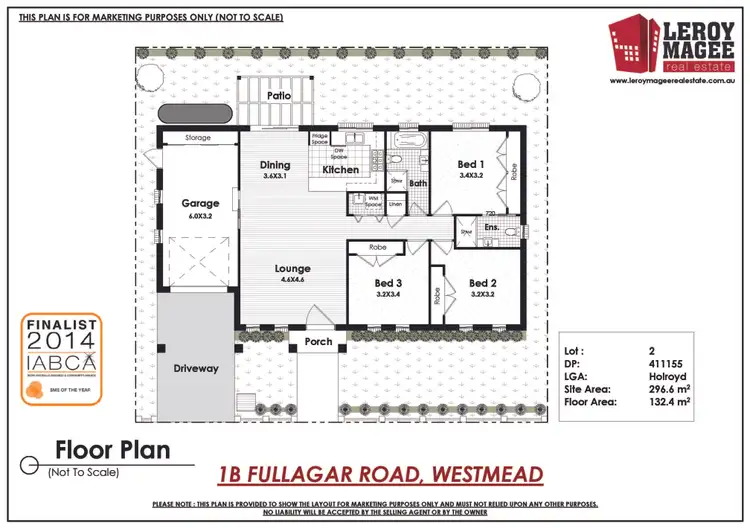 Floorplan of Homely house listing, 1B Fullagar Road, Westmead NSW 2145