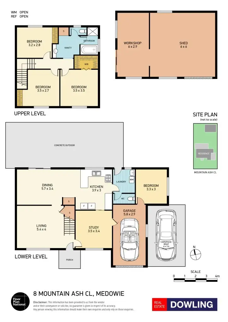 Floorplan of Homely house listing, 8 Mountain Ash Close, Medowie NSW 2318
