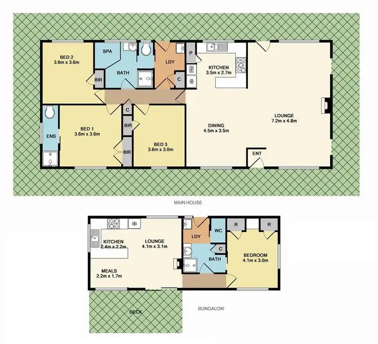 Floorplan of Homely house listing, 46 Range Avenue, Heathcote Junction VIC 3758
