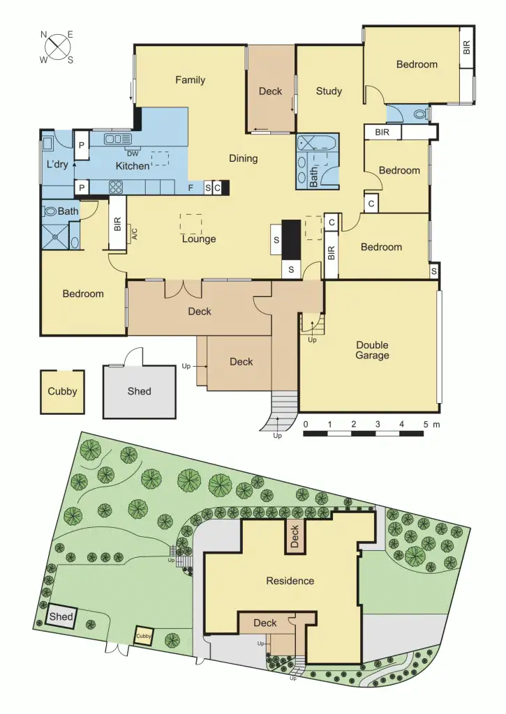 Floorplan of Homely house listing, 57 Valonia Drive, Eltham VIC 3095