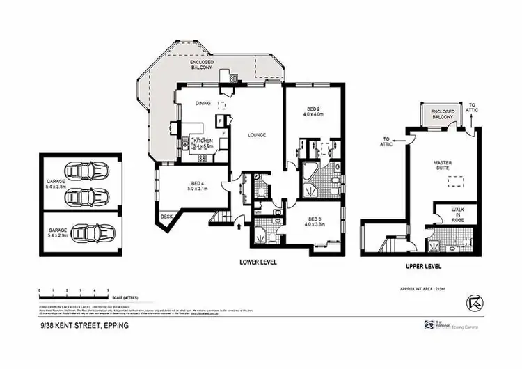 Floorplan of Homely townhouse listing, 9/38 Kent Street, Epping NSW 2121