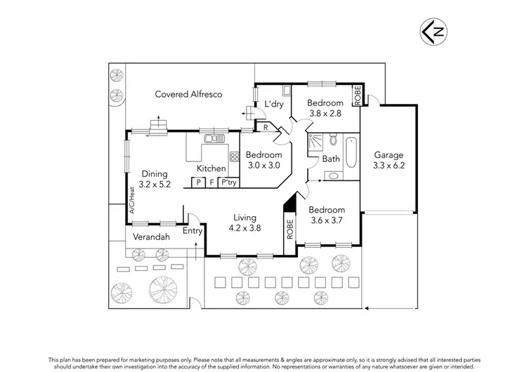 Floorplan of Homely house listing, 1A Margtmary Avenue, Preston VIC 3072