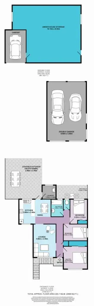 Floorplan of Homely house listing, 27 John Street, Hazelbrook NSW 2779