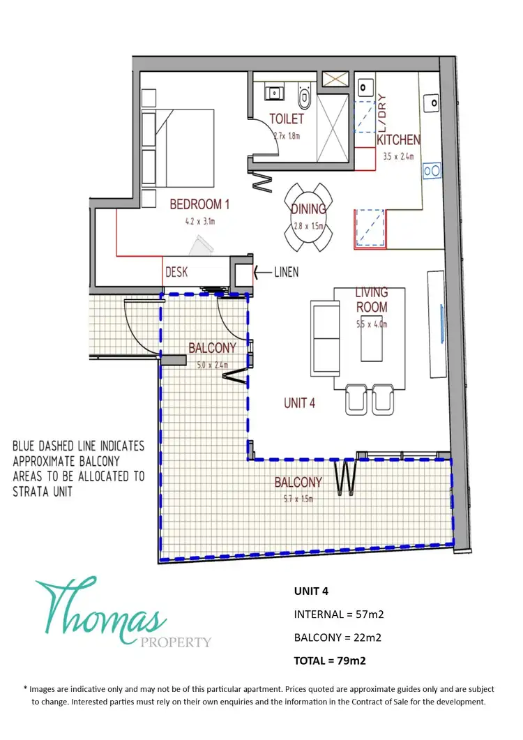 Floorplan of Homely apartment listing, 4/43 Enmore Road, Newtown NSW 2042
