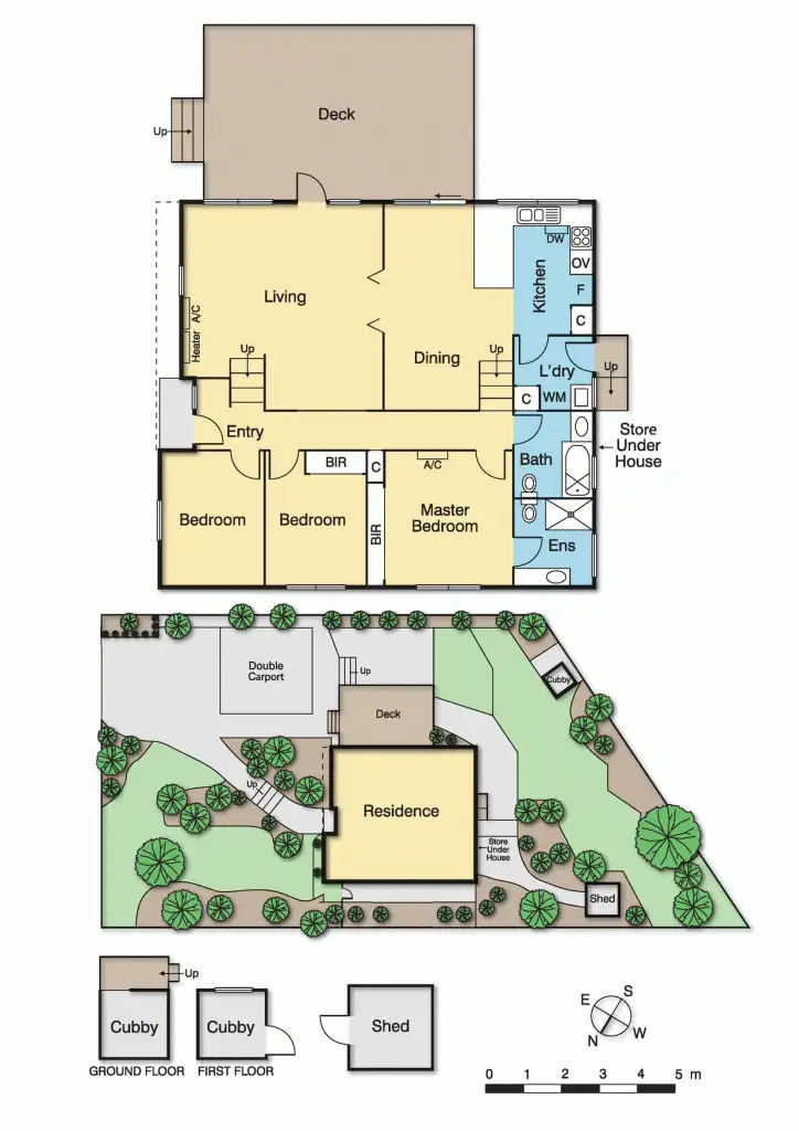 Floorplan of Homely house listing, 1 Amaroo Court, Eltham VIC 3095