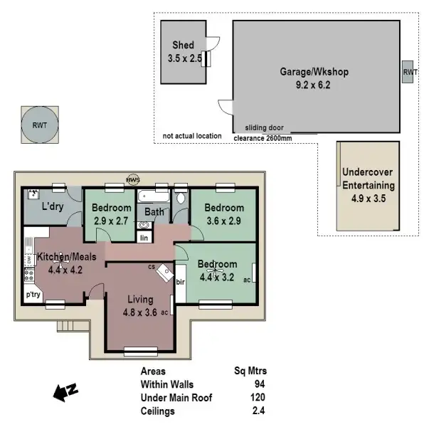 Floorplan of Homely house listing, 7 Perrin Street, Woodside SA 5244