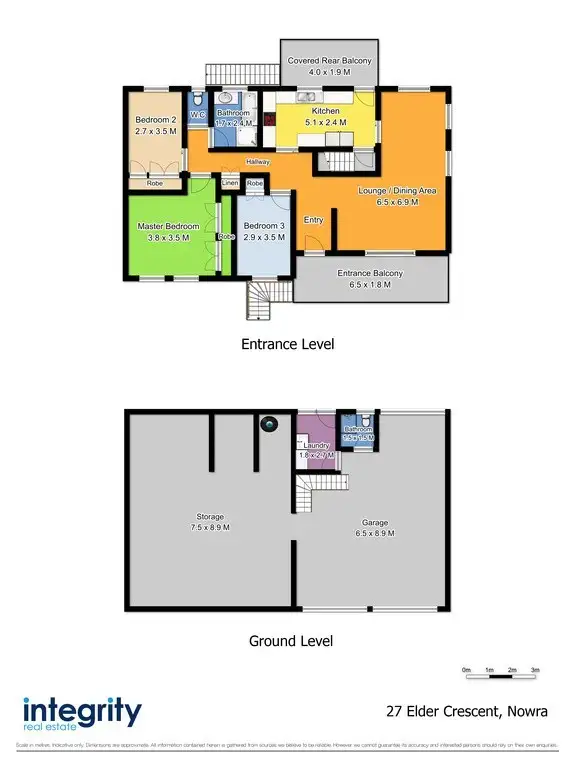 Floorplan of Homely house listing, 27 Elder Crescent, Nowra NSW 2541