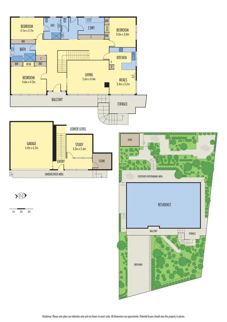 Floorplan of Homely house listing, 3 Greyfern Court, Highton VIC 3216