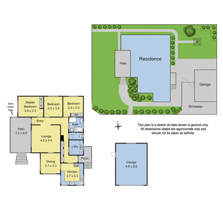 Floorplan of Homely house listing, 40 Surrey Road West, Croydon VIC 3136