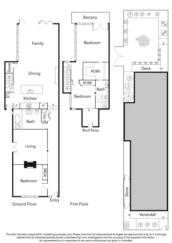 Floorplan of Homely house listing, 114 Graham Street, Port Melbourne VIC 3207