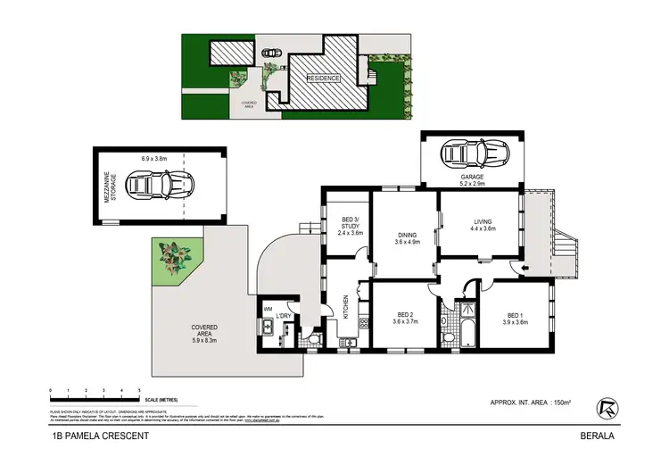 Floorplan of Homely house listing, 1B Pamela Crescent, Berala NSW 2141