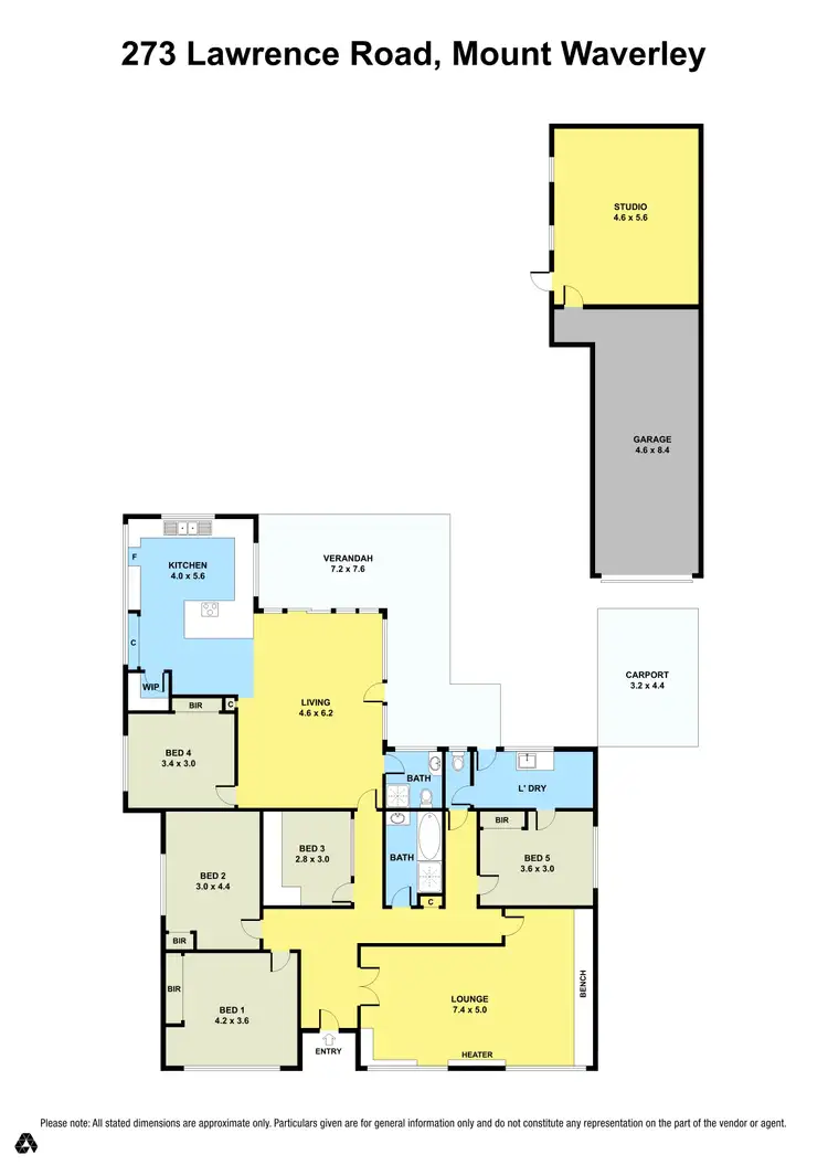 Floorplan of Homely house listing, 273 Lawrence Road, Mount Waverley VIC 3149