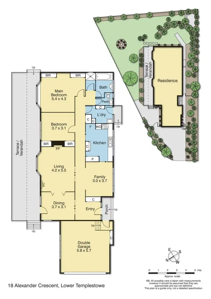 Floorplan of Homely house listing, 18 Alexander Crescent, Templestowe Lower VIC 3107