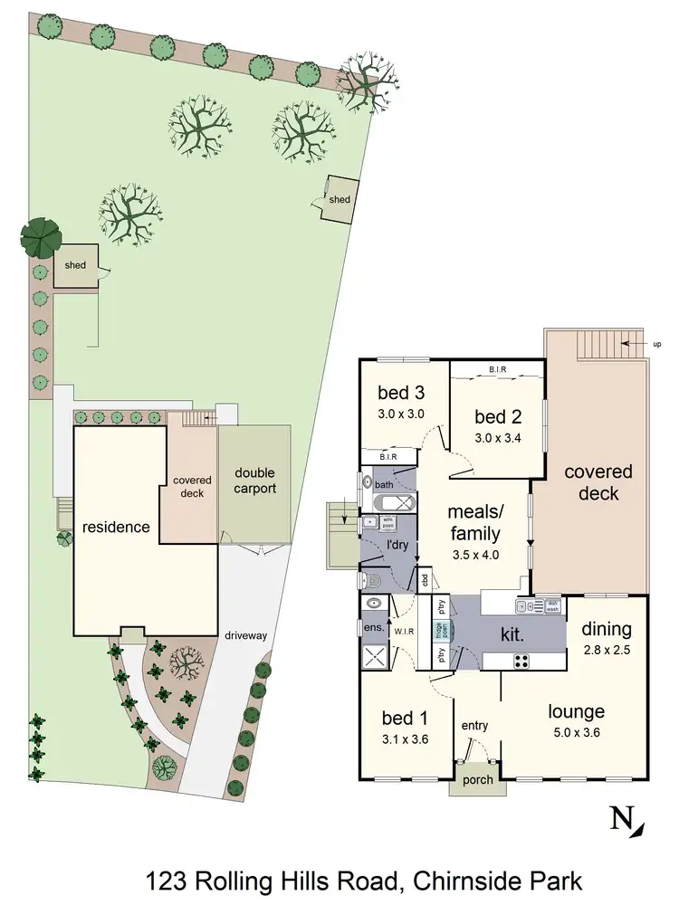 Floorplan of Homely house listing, 123 Rolling Hills Road, Chirnside Park VIC 3116