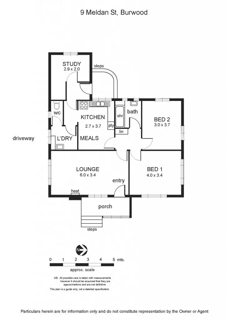 Floorplan of Homely house listing, 9 Meldan Street, Burwood VIC 3125