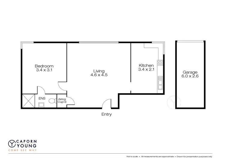 Floorplan of Homely apartment listing, 14/15 Eric Street, Cottesloe WA 6011