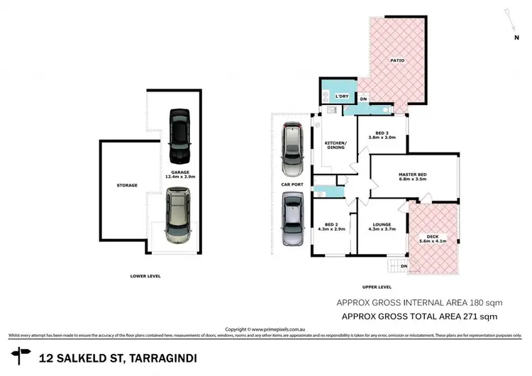 Floorplan of Homely house listing, 12 Salkeld Street, Tarragindi QLD 4121