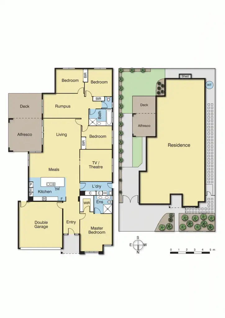 Floorplan of Homely house listing, 21 Bower Way, Doreen VIC 3754