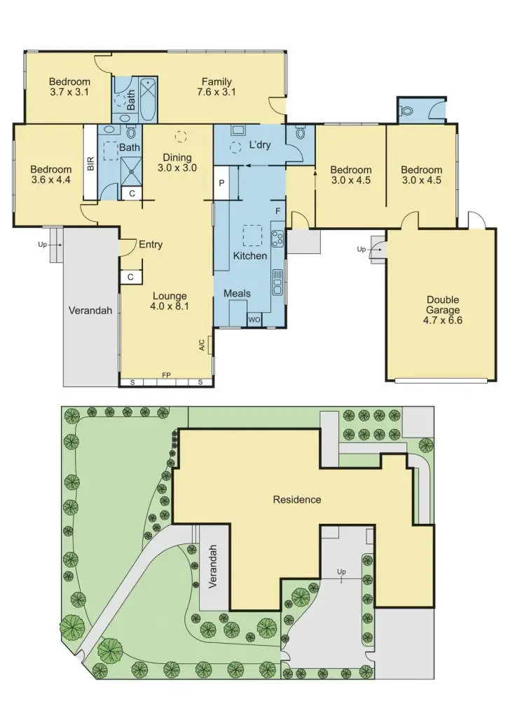 Floorplan of Homely house listing, 45 Williams Road, Blackburn VIC 3130