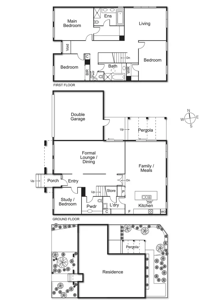 Floorplan of Homely house listing, 104 Parkville Avenue, Parkville VIC 3052