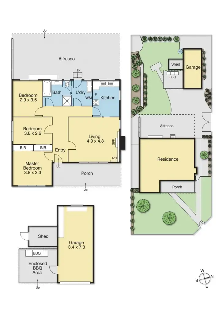 Floorplan of Homely house listing, 8 Indra Road, Blackburn South VIC 3130