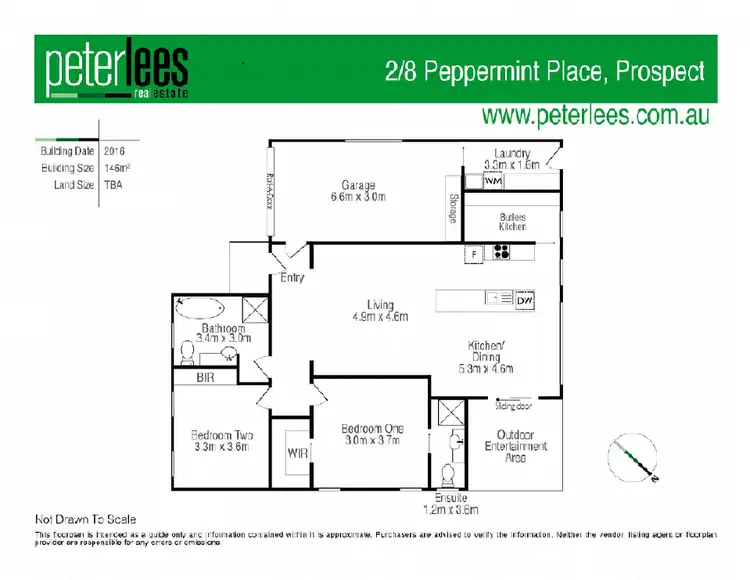 Floorplan of Homely apartment listing, 2/8 Peppermint Place, Prospect TAS 7250