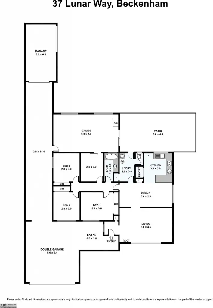Floorplan of Homely house listing, 37 Lunar Way, Beckenham WA 6107