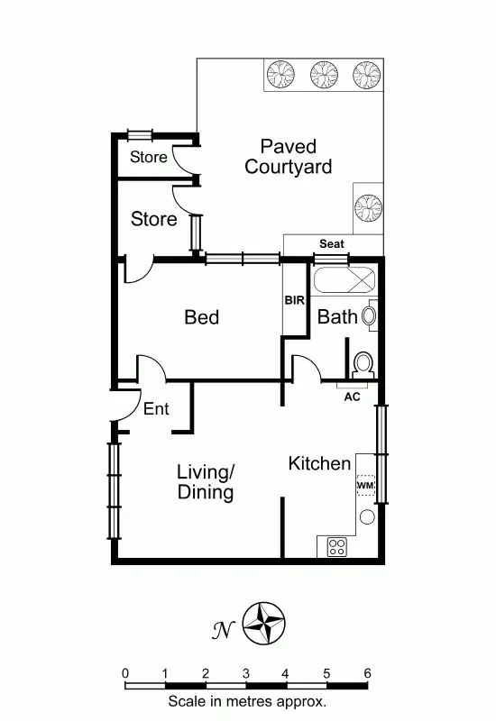 Floorplan of Homely apartment listing, 4/605 High Street, Prahran VIC 3181