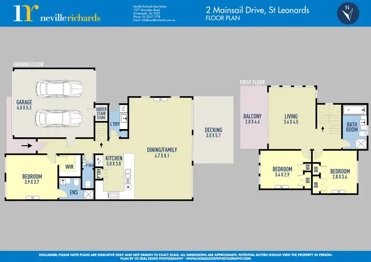 Floorplan of Homely house listing, 2 Mainsail Drive, St Leonards VIC 3223