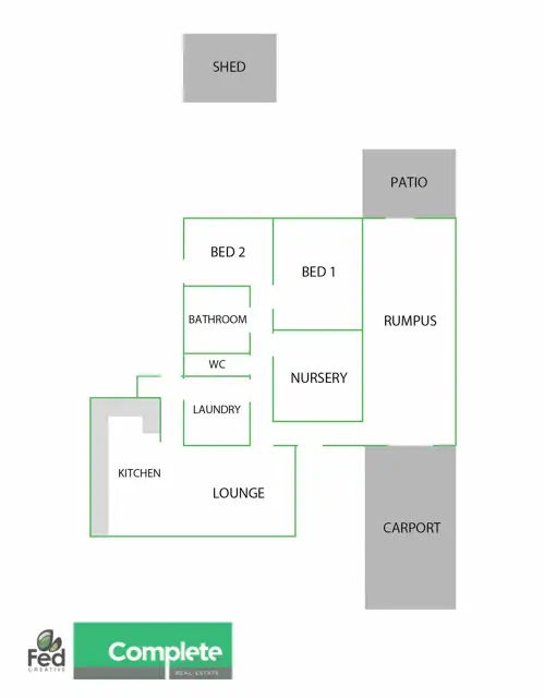 Floorplan of Homely house listing, 3 Byrne Street, Mount Gambier SA 5290