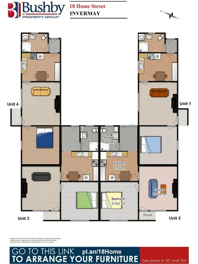 Floorplan of Homely house listing, 18 Home Street, Invermay TAS 7248
