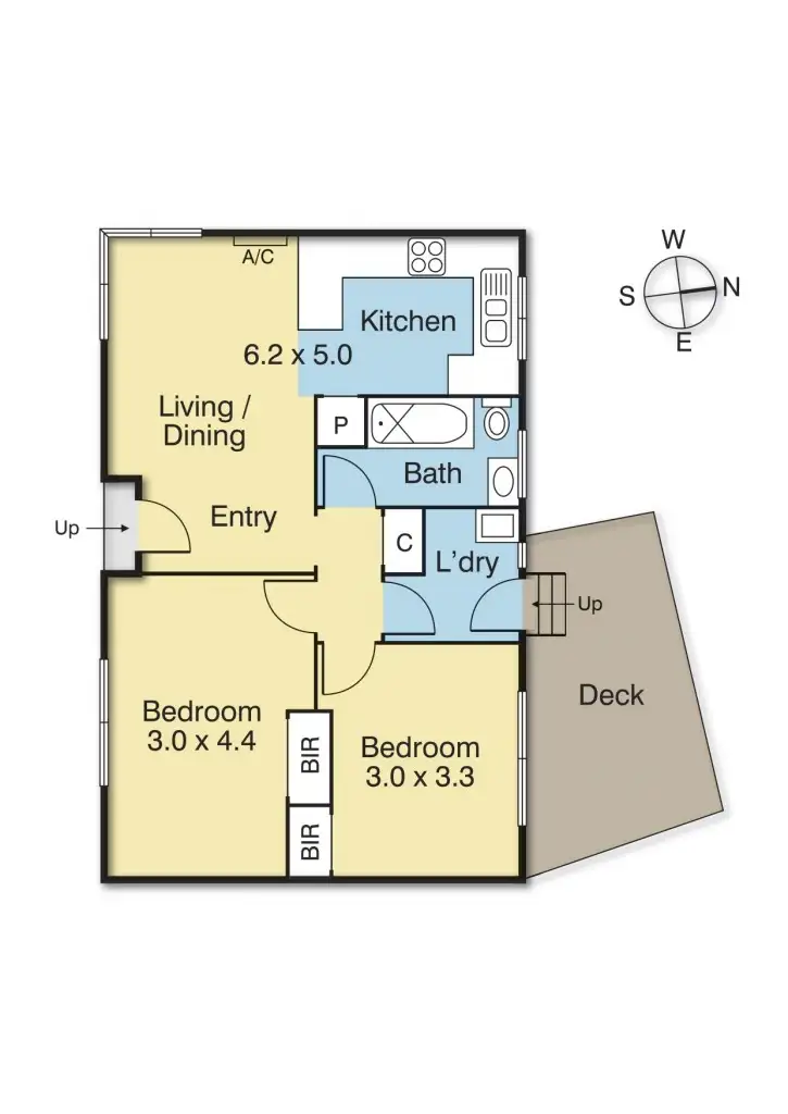 Floorplan of Homely unit listing, 2/9 Brae Grove, Nunawading VIC 3131