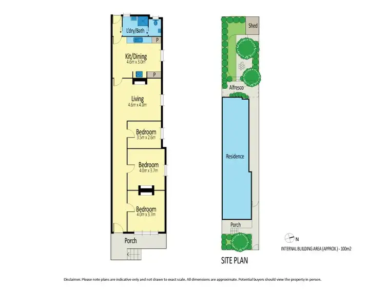 Floorplan of Homely house listing, 17 Flemington Street, Travancore VIC 3032