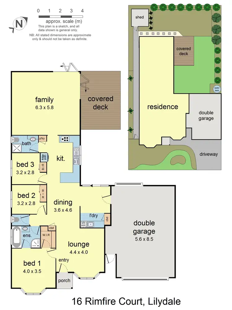 Floorplan of Homely house listing, 16 Rimfire Court, Lilydale VIC 3140
