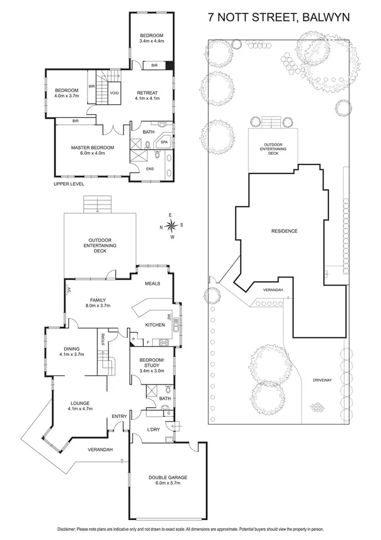 Floorplan of Homely house listing, 7 Nott Street, Balwyn VIC 3103