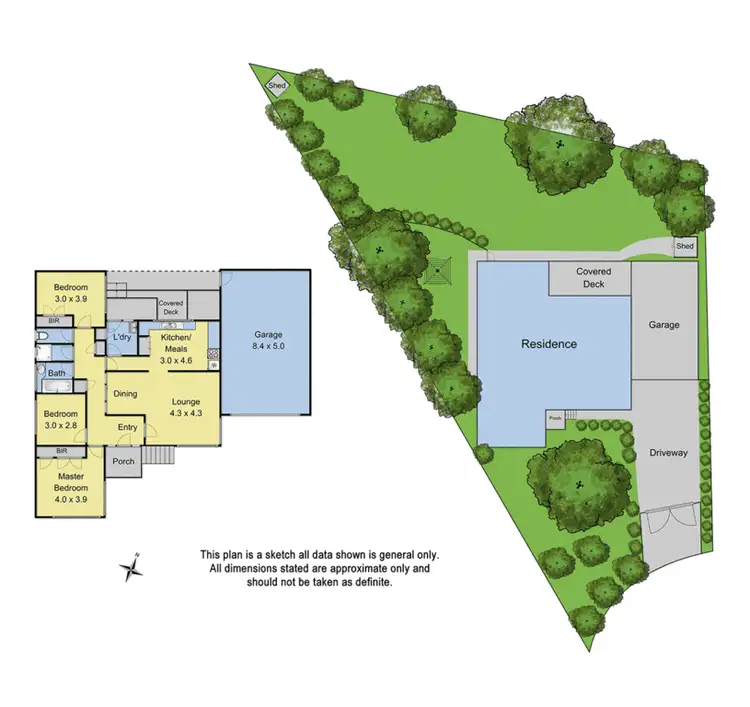 Floorplan of Homely house listing, 3 Avoca Court, Croydon North VIC 3136