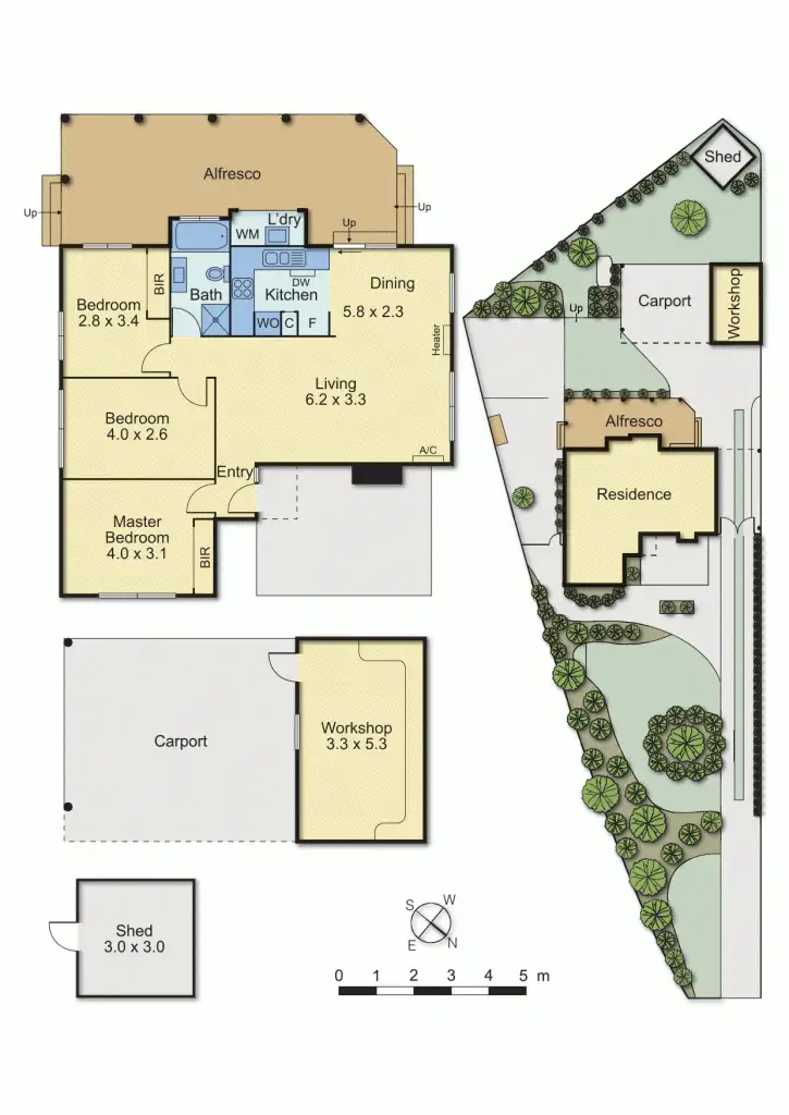 Floorplan of Homely house listing, 13 Fox Court, Jacana VIC 3047