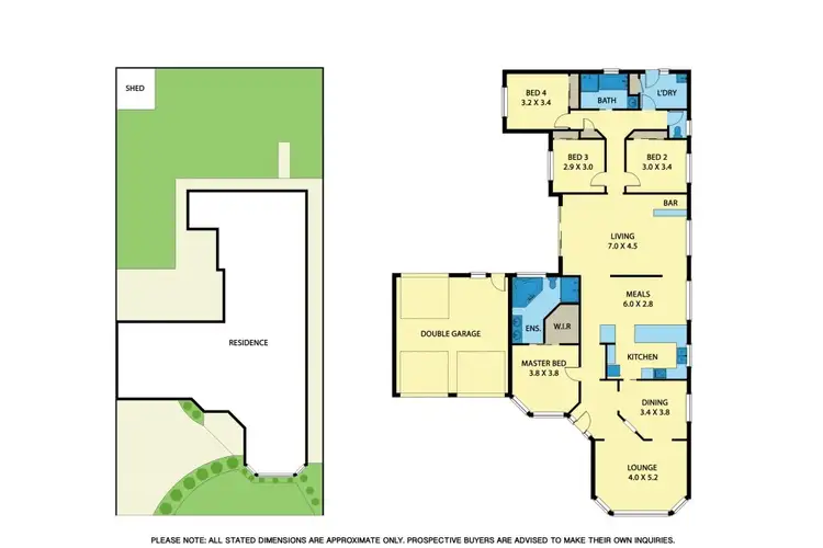 Floorplan of Homely house listing, 4 Warrego Place, Taylors Lakes VIC 3038