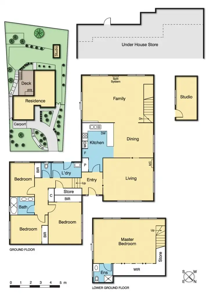 Floorplan of Homely house listing, 21 Fairview Crescent, Diamond Creek VIC 3089