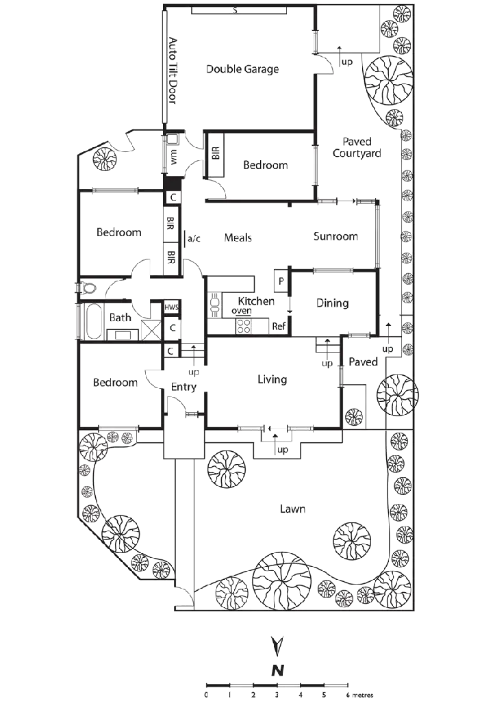 Floorplan of Homely unit listing, 1/198 Bay Road, Sandringham VIC 3191