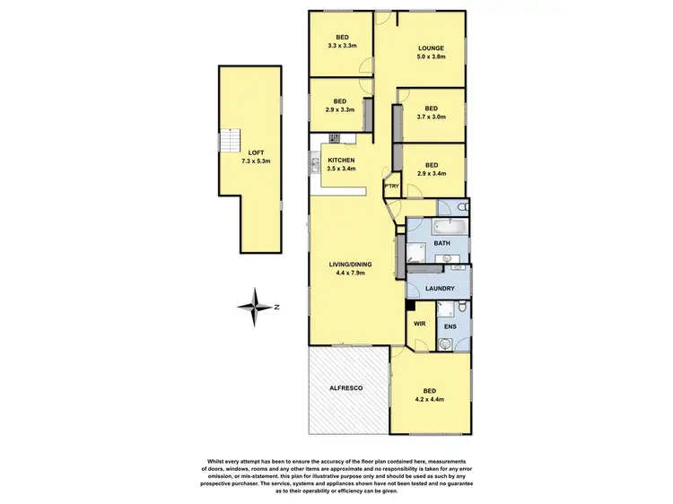 Floorplan of Homely house listing, 16 Dowling Street, Colac VIC 3250