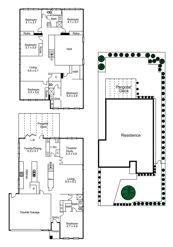 Floorplan of Homely house listing, 21 Norman Street, Mckinnon VIC 3204