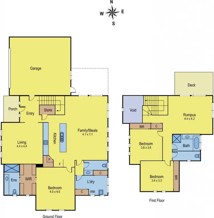 Floorplan of Homely house listing, 55 Seachange Way, St Leonards VIC 3223