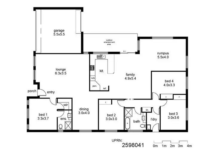 Floorplan of Homely house listing, 51 Dangar Circuit, Medowie NSW 2318