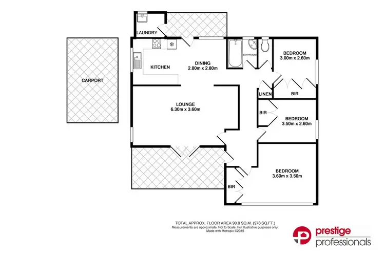 Floorplan of Homely house listing, 4 Hamilton Ave, Wattle Grove NSW 2173
